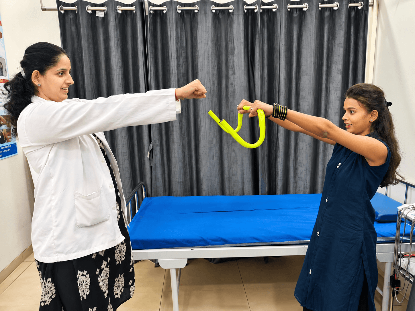 Physiotherapy care environment at Swasthya